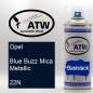 Preview: Opel, Blue Buzz Mica Metallic, 22N: 400ml Sprühdose, von ATW Autoteile West.